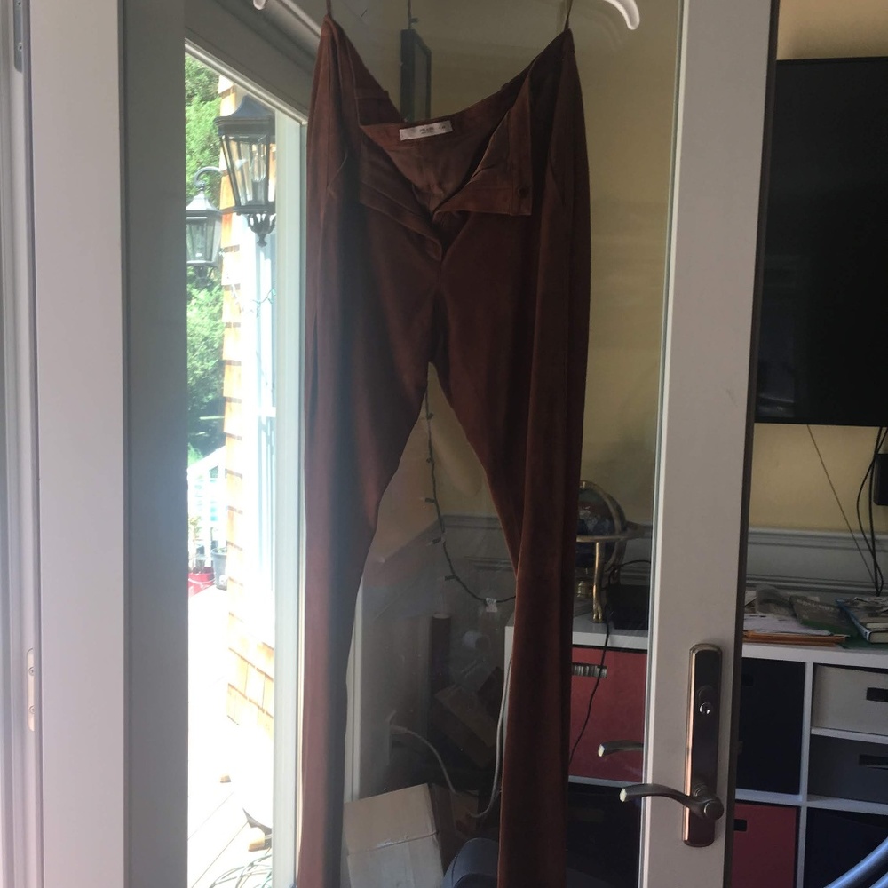 Vintage Prada Suede Pants